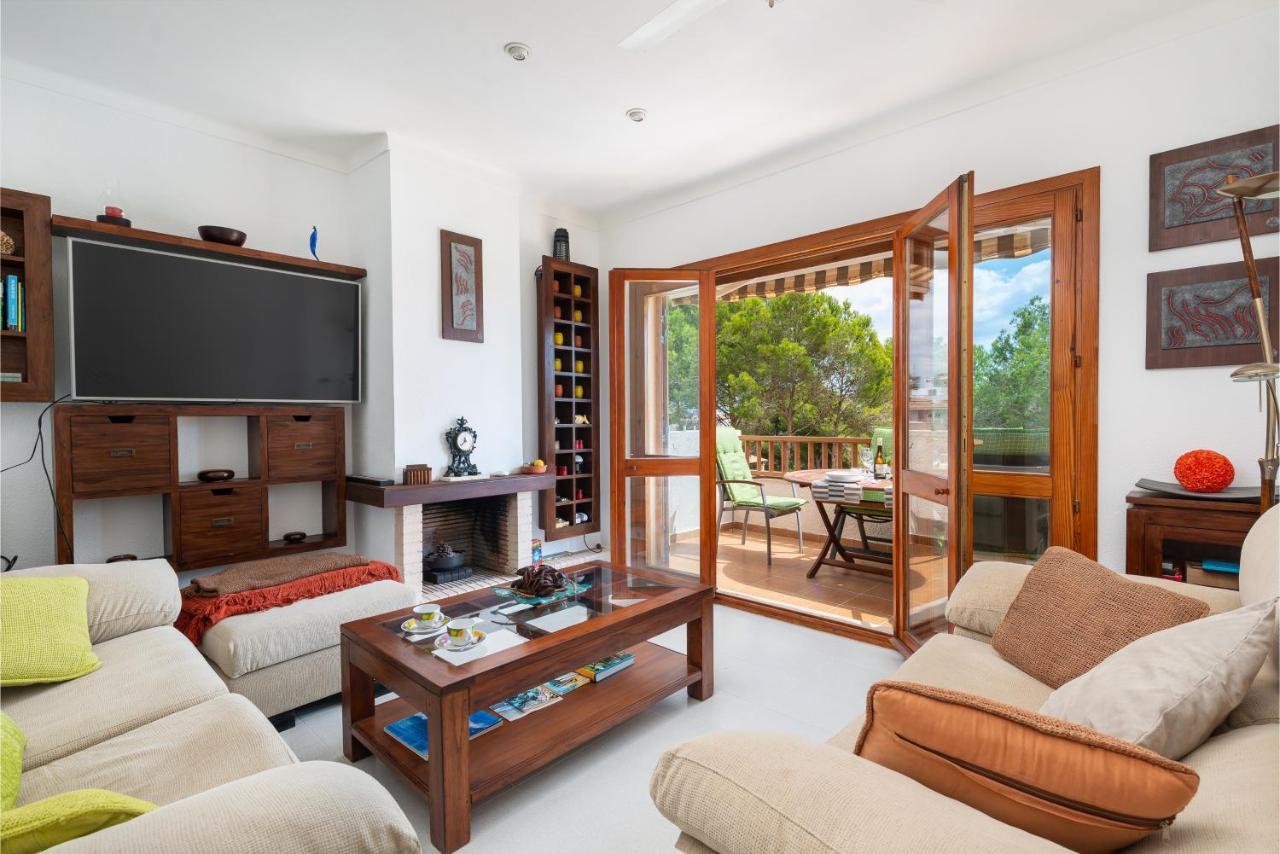 Apartamento Can Verd, Cerca De La Playa Portocolom  Luaran gambar